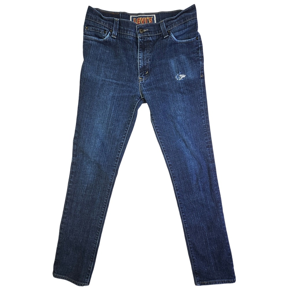 Levi's 510 Super Skinny Jeans Dark Wash Mens W36 L32‎ Cotton Spandex